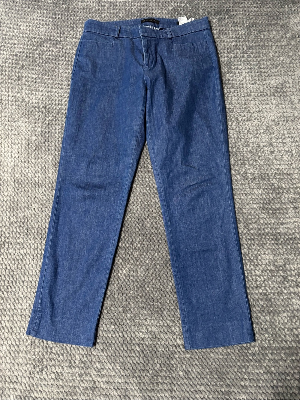 Banana Republic Sloan Straight-Leg Jeans in Dark Indigo